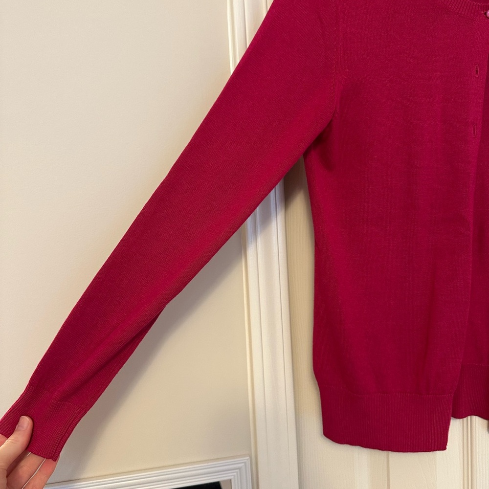 Banana Republic Women's Pink Cardigan Sweater - Picture 2 of 8
